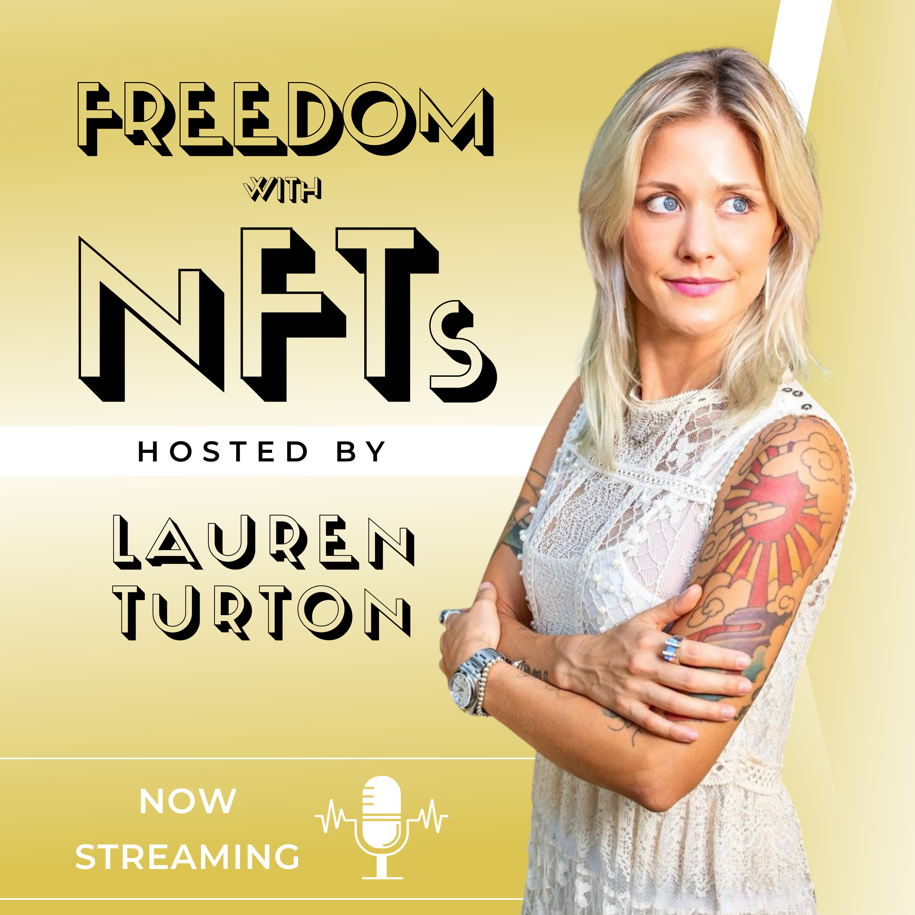 Freedom with NFTs Podcast Guest 2021 POAP image