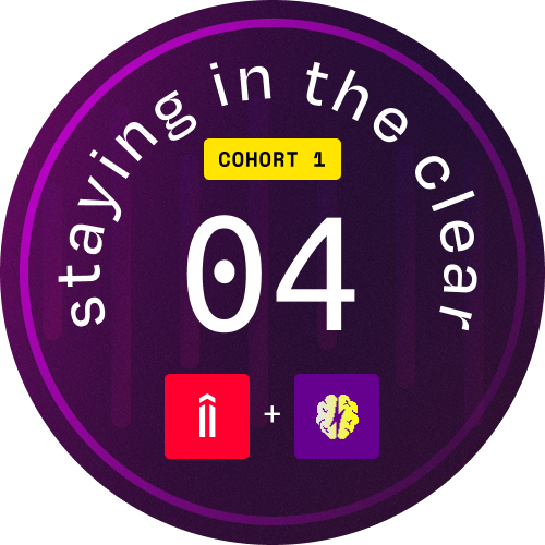 Frequency Crypto core session 4: staying in the clear POAP image