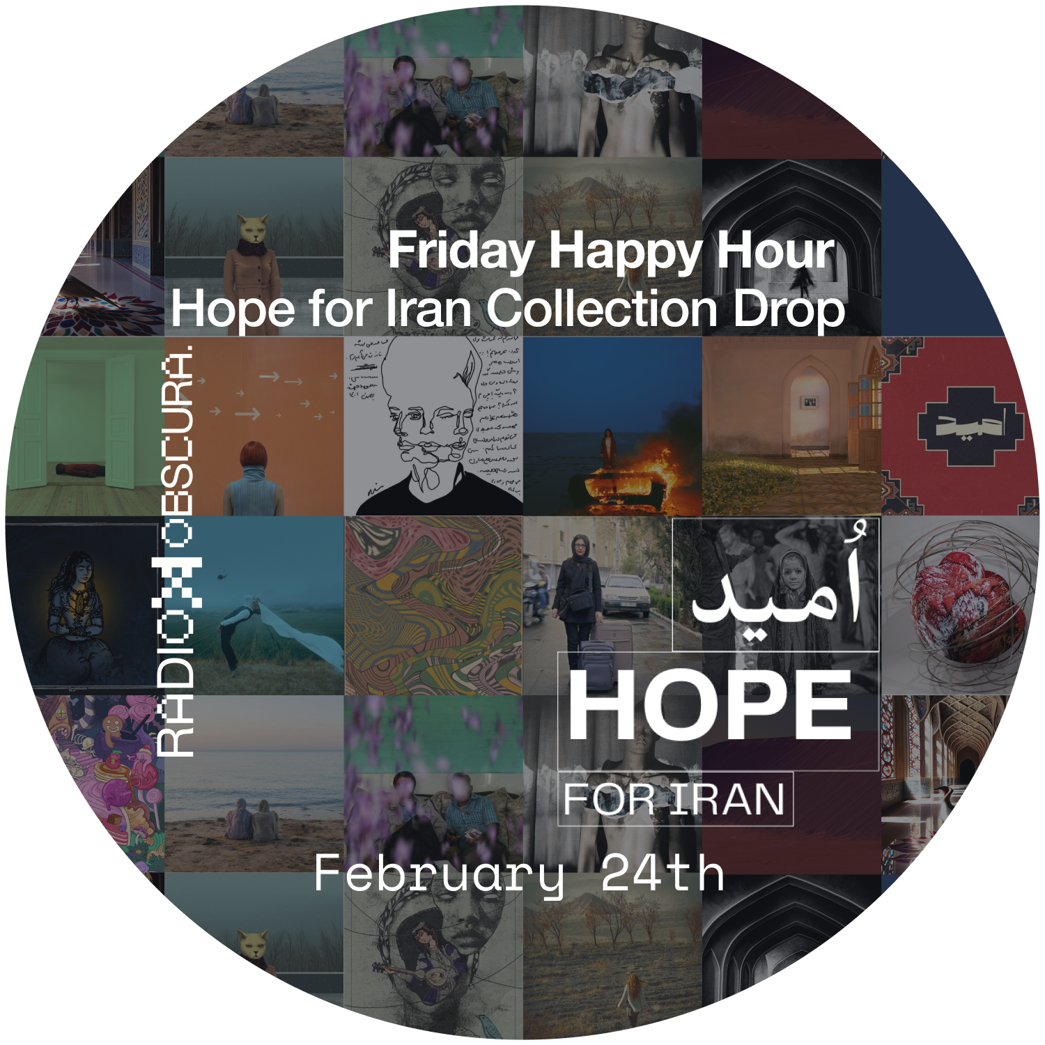Friday Happy Hour: Hope for Iran Collection Drop POAP image
