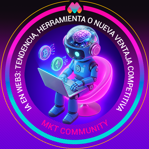 Friday Marketero T4. - 006 IA en Web3: tendencia, herramienta o nueva ventaja competitiva POAP image