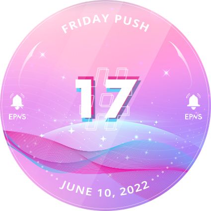 Friday PUSH #17 Twitter Spaces - 2022 POAP image