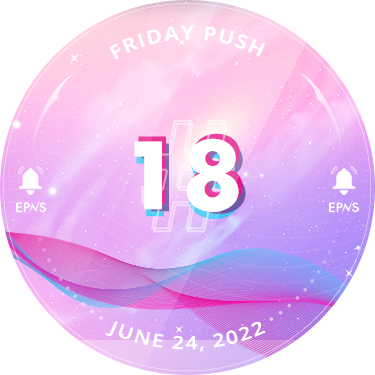 Friday PUSH #18 Twitter Spaces - 2022 POAP image