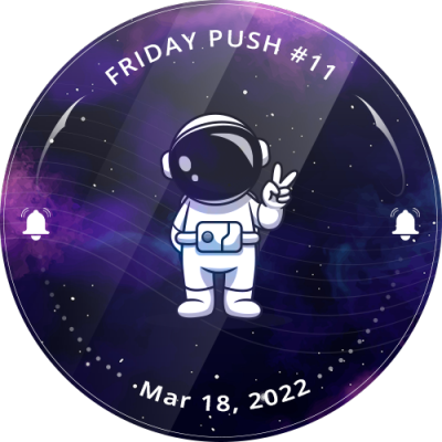 Friday PUSH#11 Twitter Spaces POAP image