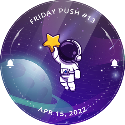 Friday PUSH#13 Twitter Spaces POAP image