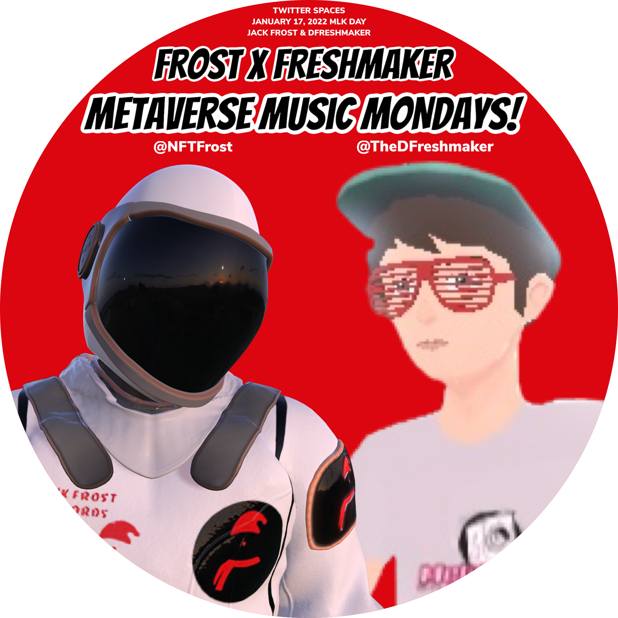 FROST x FRESHMAKER METAVERSE MUSIC MONDAYS! JANUARY 17, 2022! POAP image