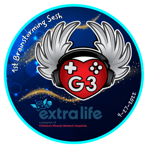 G3 Charity Gaming - ExtraLife 2022 Brainstorming Sesh 092722 POAP image