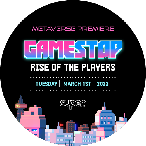 GameStop: RISE OF THE PLAYERS Metaverse Movie Premiere POAP image