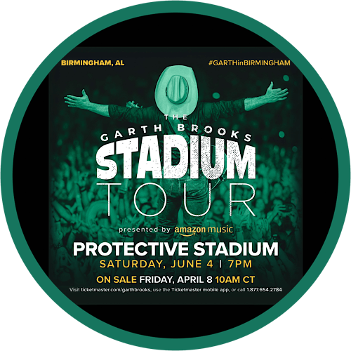 Garth Brooks at Protective Stadium 2022 POAP image