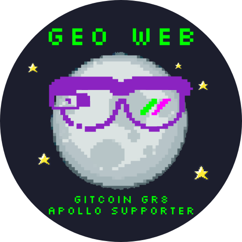 Geo Web GR8 Contributor POAP image