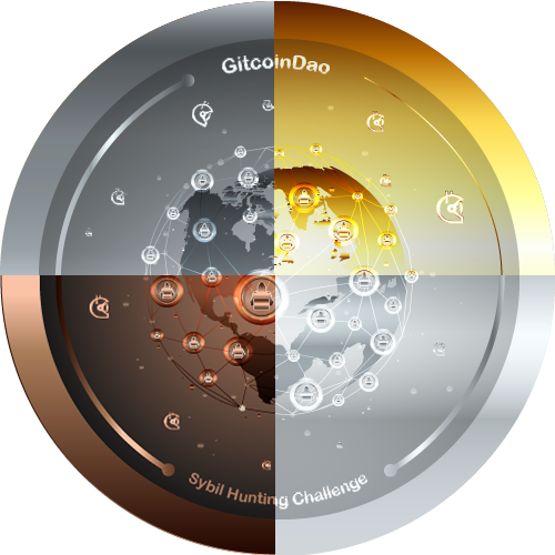 GitcoinDAO Sybil Hunter Challenge Master Sybil Hunter POAP image