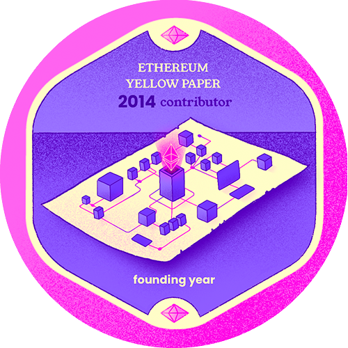 GitPOAP: 2014 Ethereum Yellowpaper Contributor POAP image