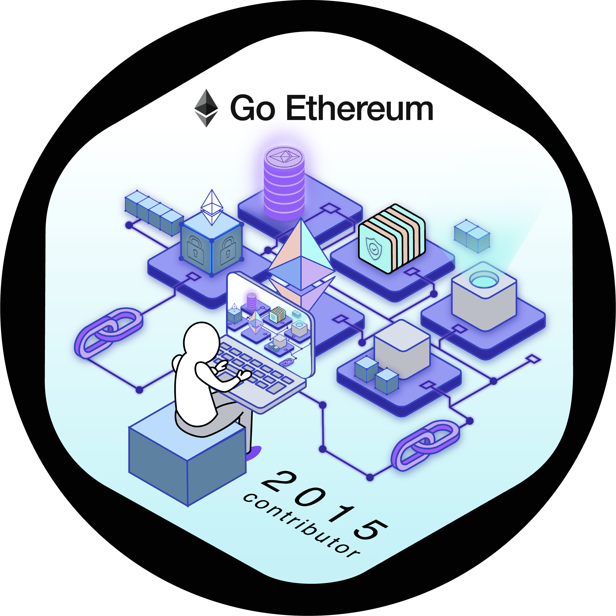 GitPOAP: 2015 Go Ethereum Contributor POAP image