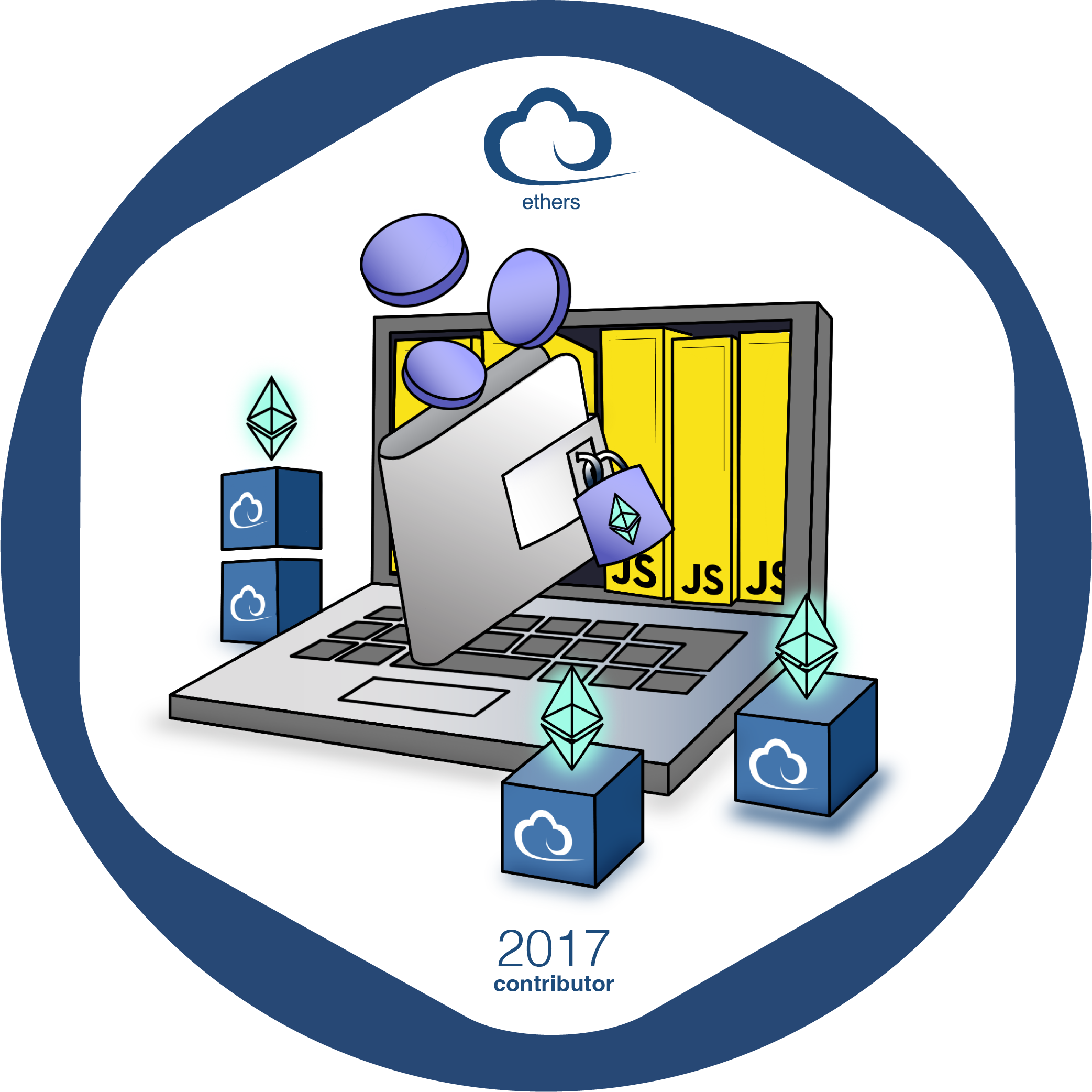 GitPOAP: 2017 Ethers Contributor POAP image