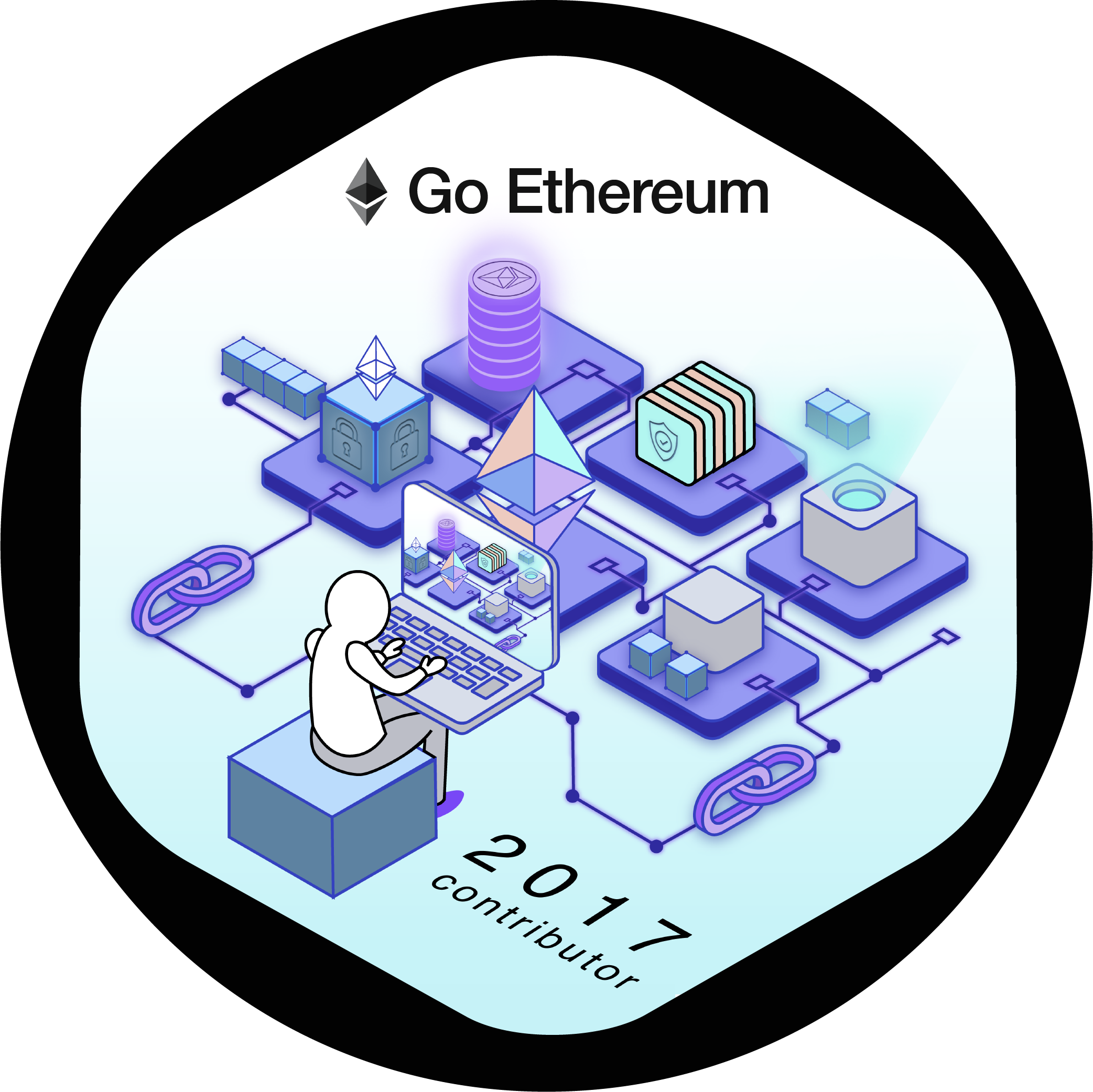 GitPOAP: 2017 Go Ethereum Contributor POAP image