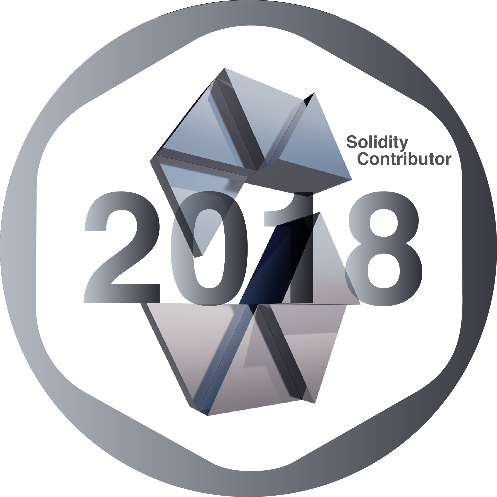 GitPOAP: 2018 Solidity Contributor POAP image
