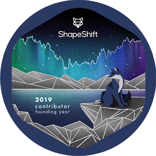 GitPOAP: 2019 ShapeShift Contributor POAP image