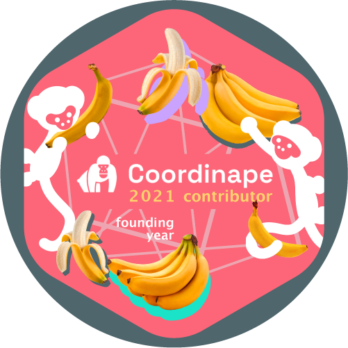 GitPOAP: 2021 Coordinape Contributor POAP image