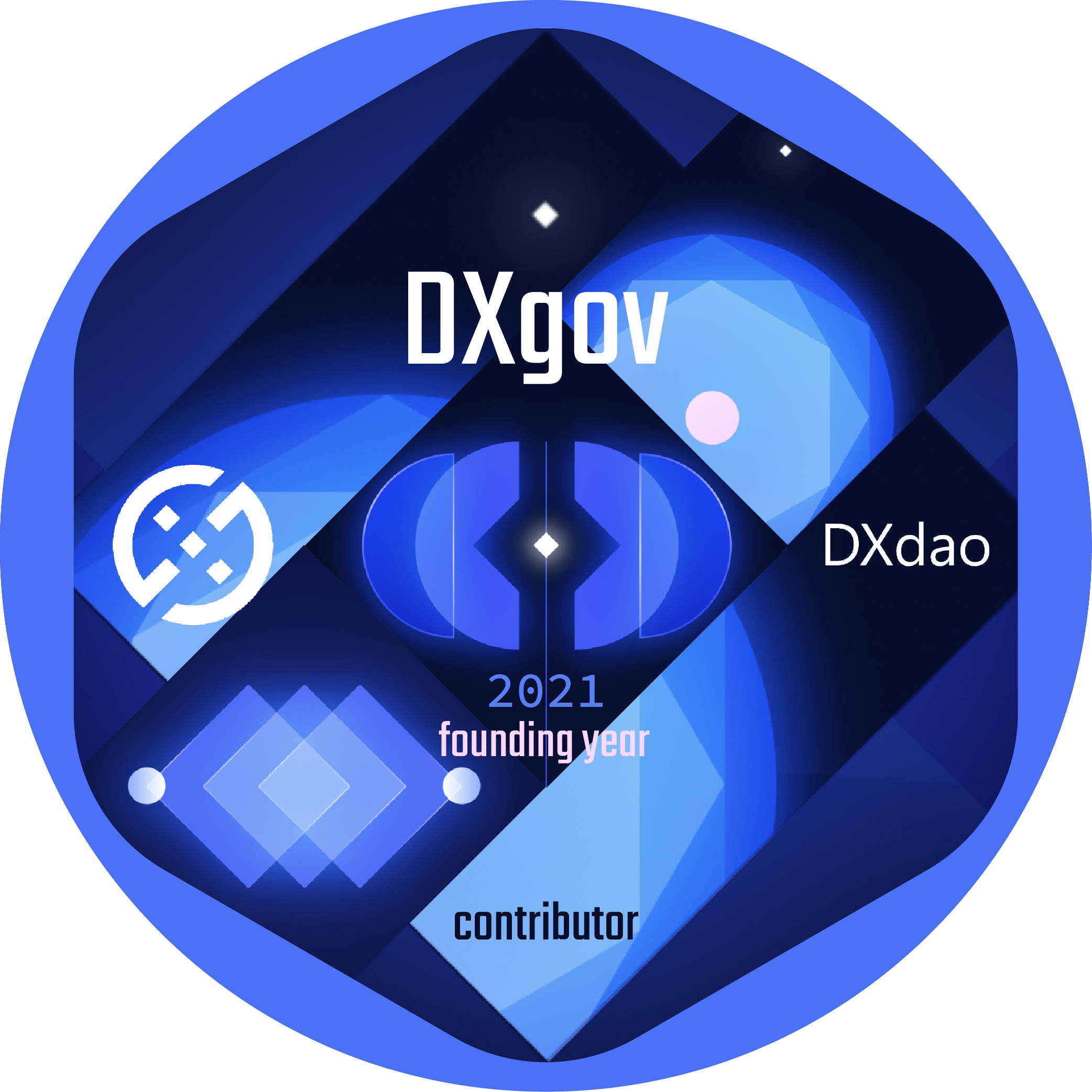 GitPOAP: 2021 DXgov Contributor POAP image