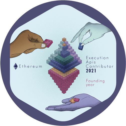 GitPOAP: 2021 Ethereum API Specification Contributor POAP image