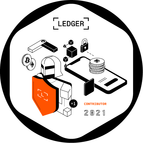 GitPOAP: 2021 Ledger Contributor POAP image