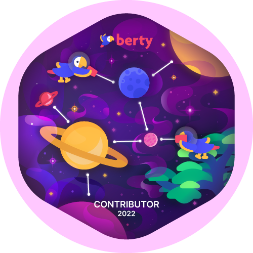 GitPOAP: 2022 Berty Contributor POAP image