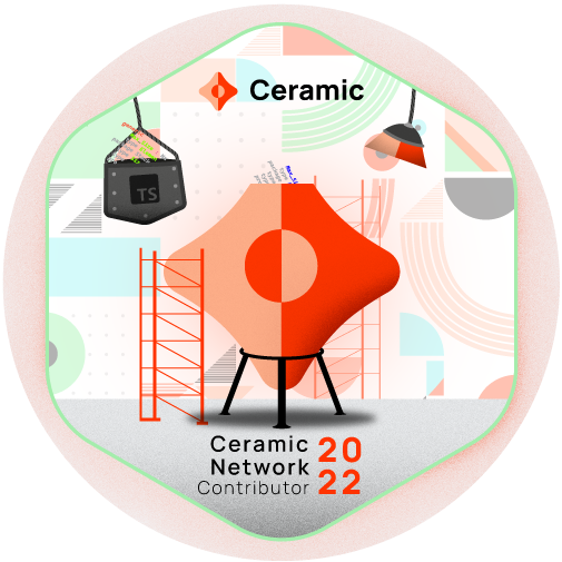 GitPOAP: 2022 Ceramic Protocol Contributor POAP image