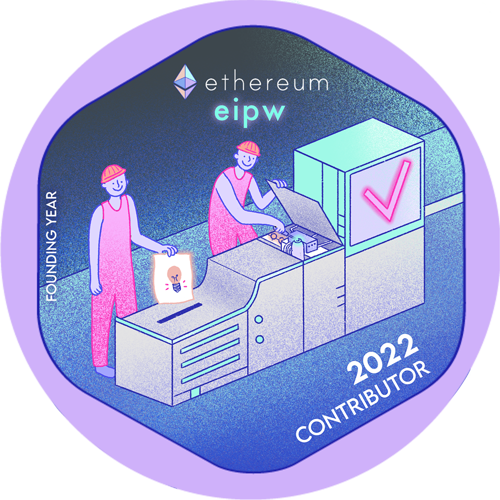 GitPOAP: 2022 eipw Contributor POAP image