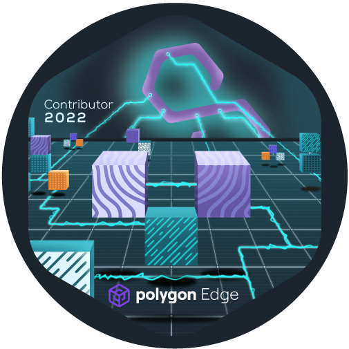 GitPOAP: 2022 Polygon Edge Contributor POAP image