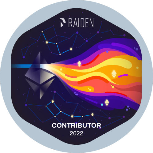 GitPOAP: 2022 Raiden Contributor POAP image