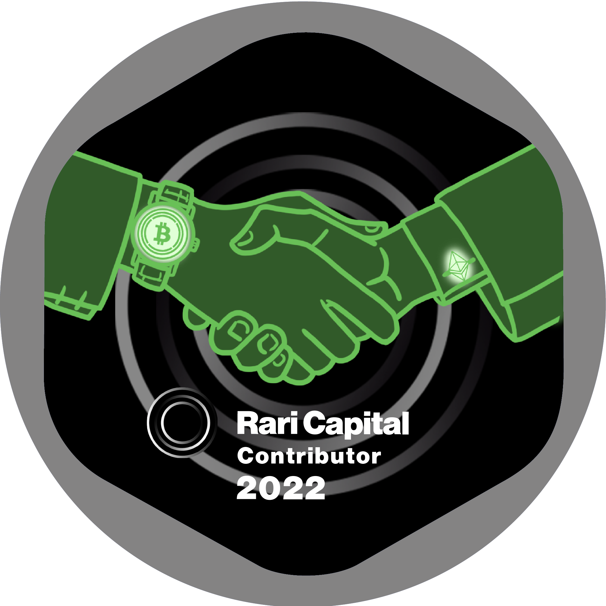 GitPOAP: 2022 Rari Capital Contributor POAP image