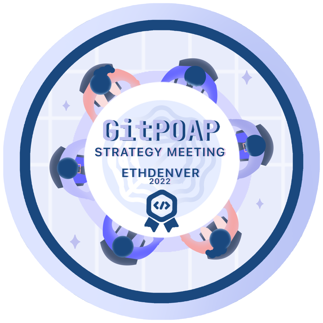 GitPOAP Strategy Meeting - EthDenver 2022 POAP image