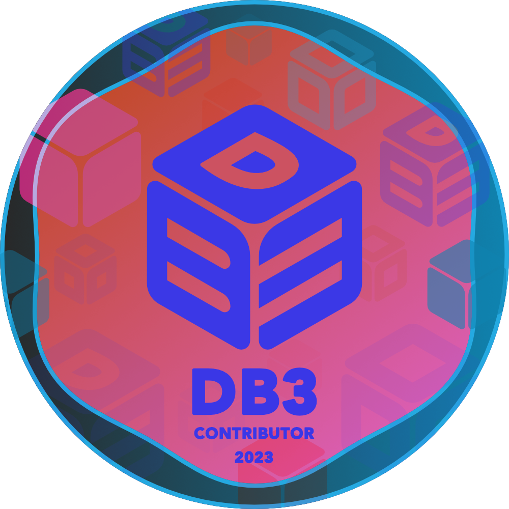 GitPOAP: 2023 DB3 Contributor GitPOAP Badge