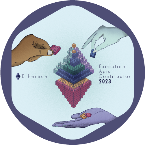 GitPOAP: 2023 Ethereum API Specification Contributor POAP image