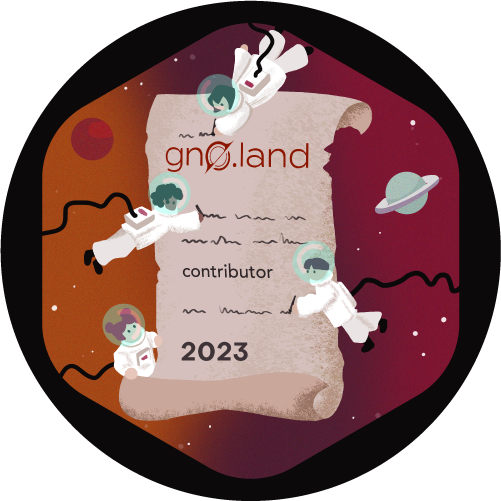 GitPOAP: 2023 Gnoland Contributor POAP image