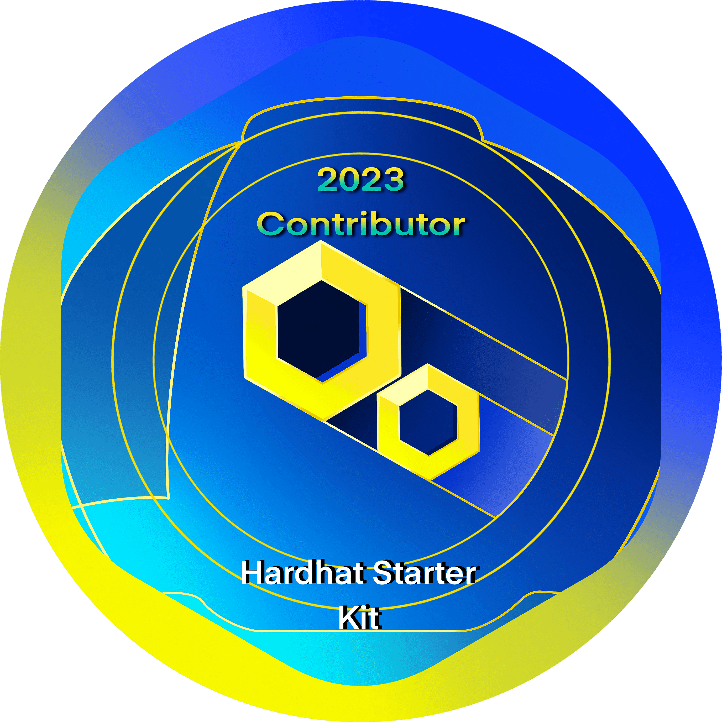 GitPOAP: 2023 Hardhat Starter Kit Contributor POAP image