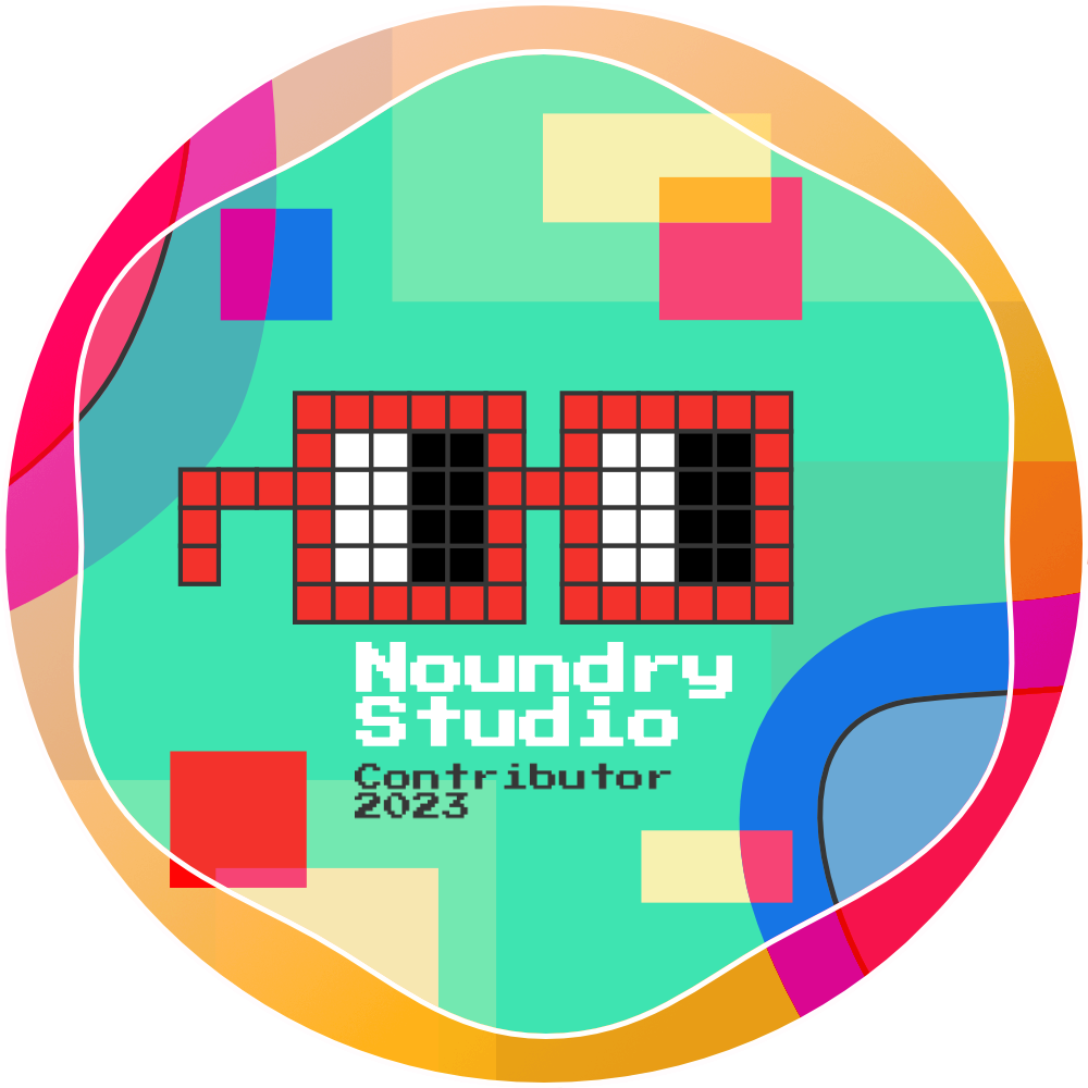 GitPOAP: 2023 Noundry Studio Contributor POAP image