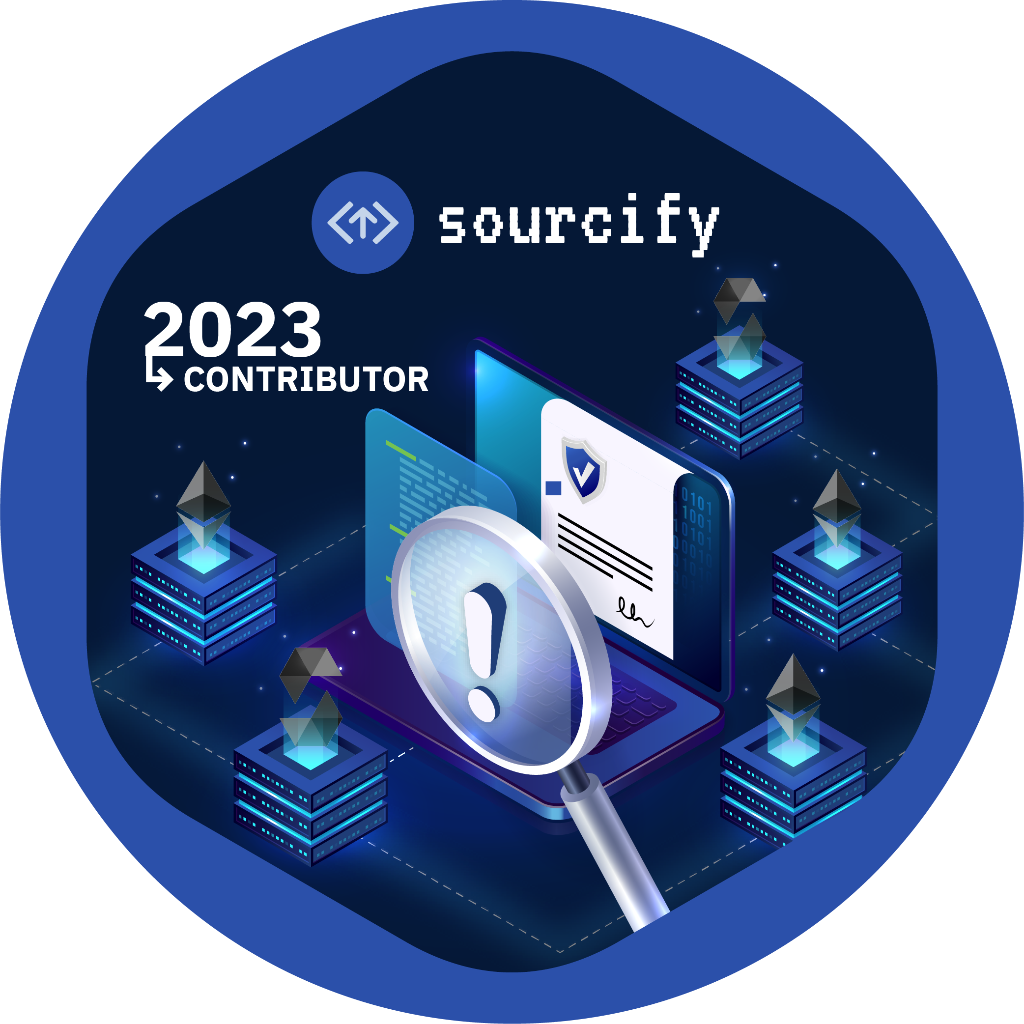 GitPOAP: 2023 Sourcify Contributor POAP image