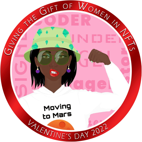 Giving the Gift of Women in NFTs for Valentine's Day 2022 - WIT POAP POAP image