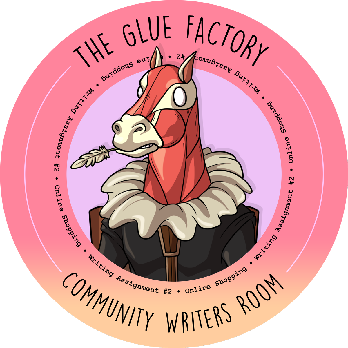 Glue Factory Show Writing Assignment #2 - Online Shopping POAP image