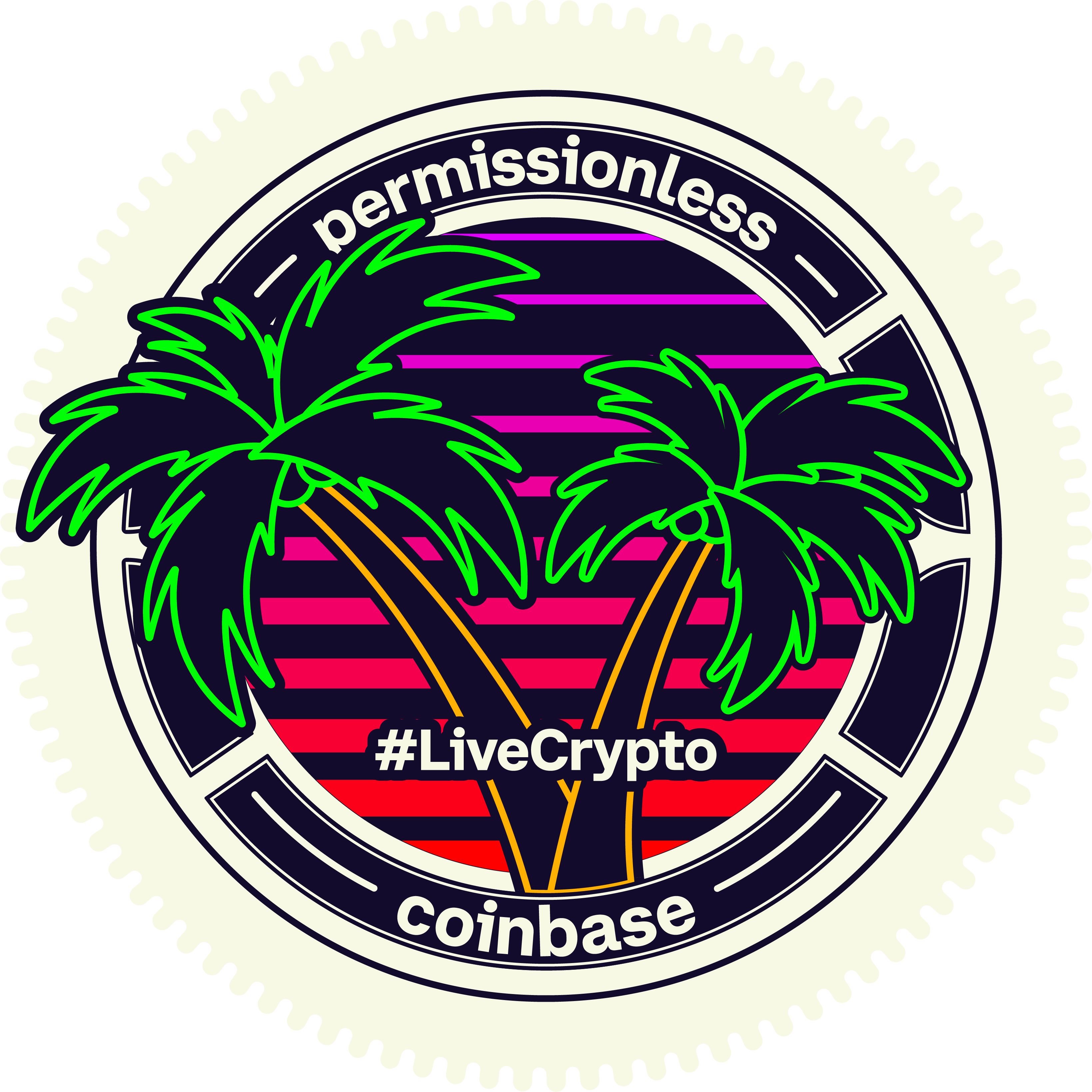 gm frens: Coinbase Breakfast at Permissionless POAP image