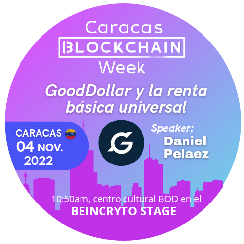 GoodDollar y la Renta Basica Universal en la CBW POAP image