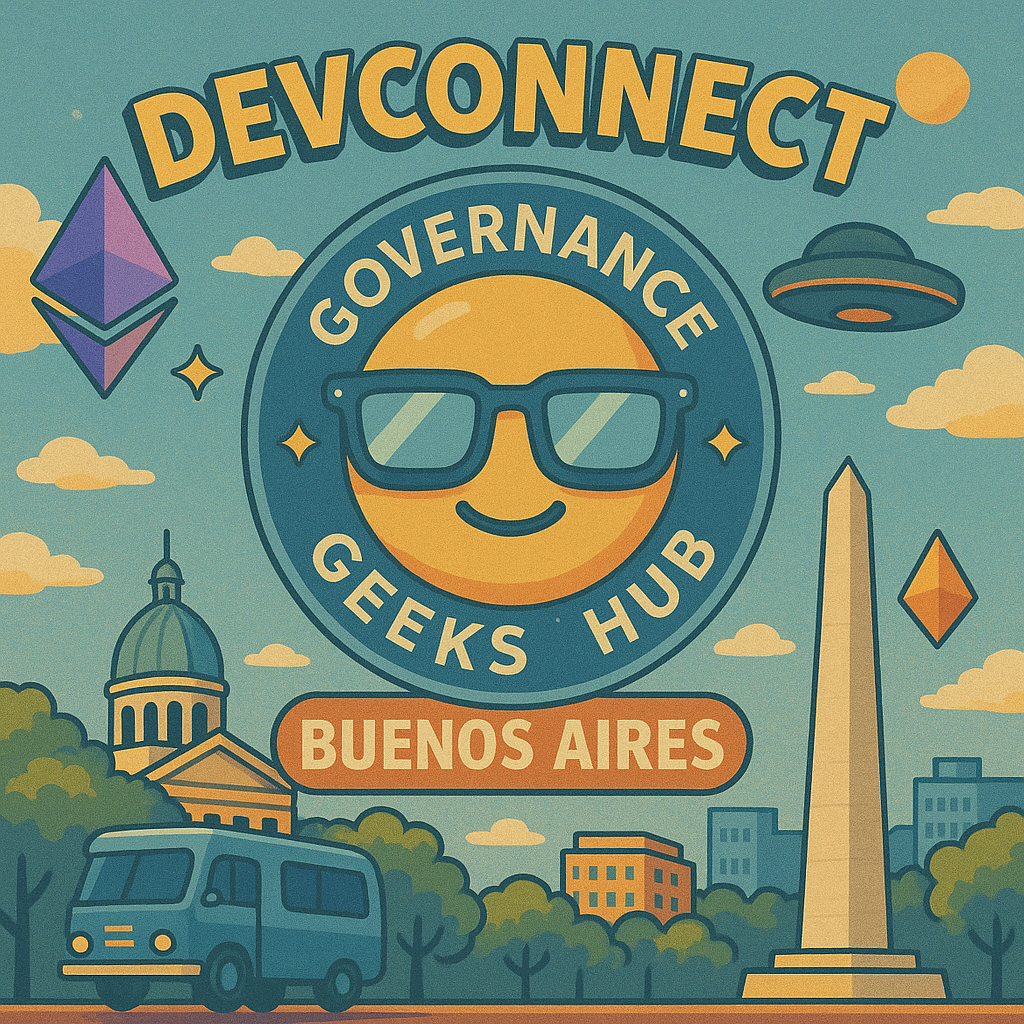 Governance Geeks Hub @ Devconnect  POAP image