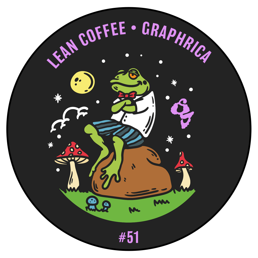 Graphrica Lean Coffee #51 POAP image