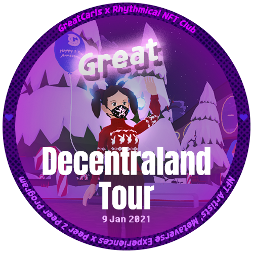 Great Decentraland Tour #001 POAP image