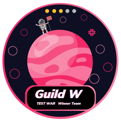 Guild W Dark Forest Test War - Winner Team Badge POAP image