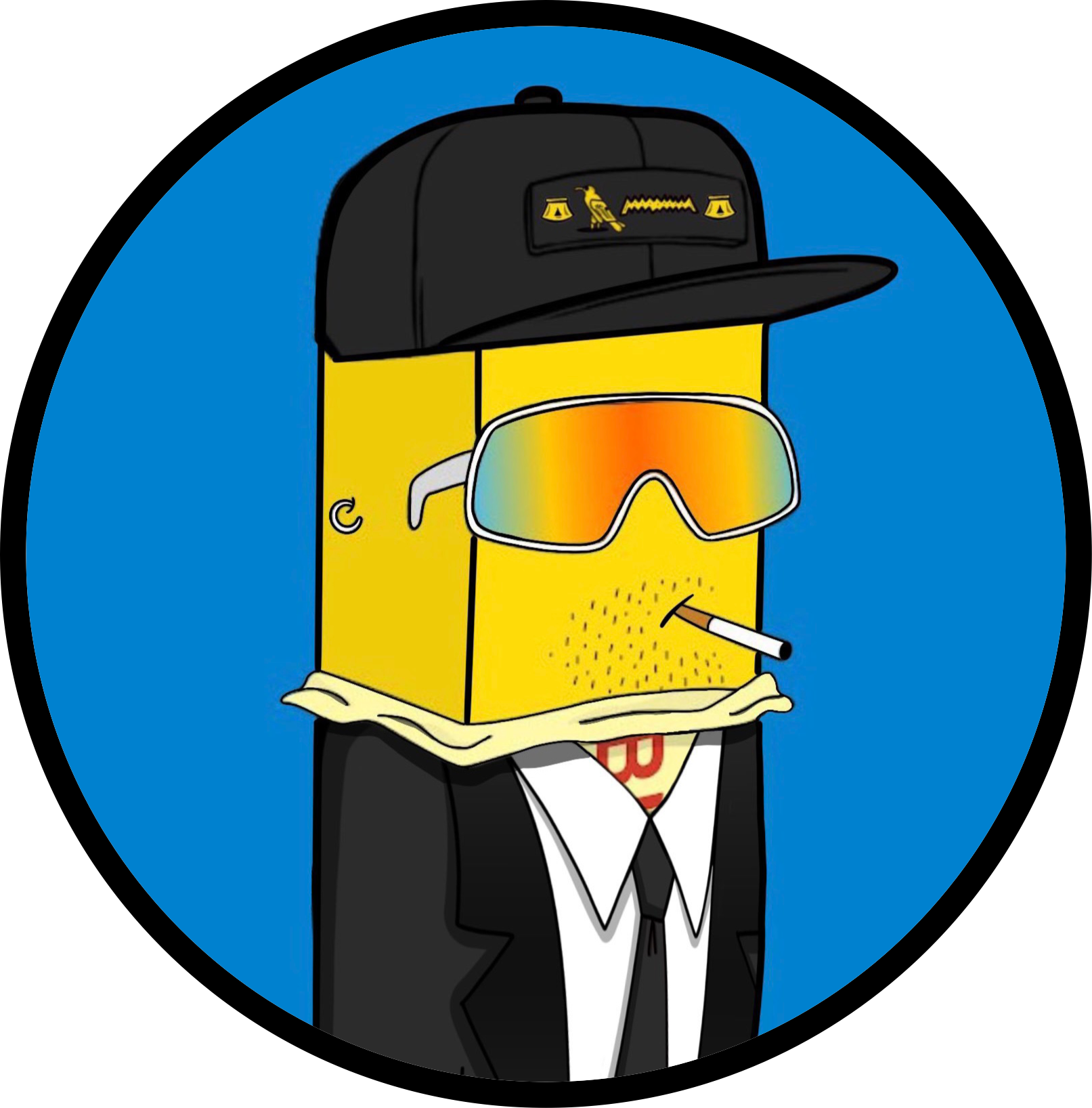 gutter butter records signs the blocktunes POAP image