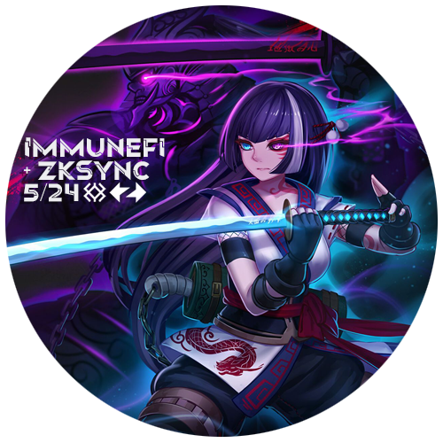 Hacker Hangout - ZkSync <> ImmuneFi - 24/05 POAP image