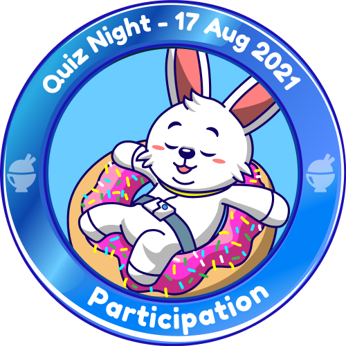 HaloDAO Quiz Night 1 - Participant POAP image