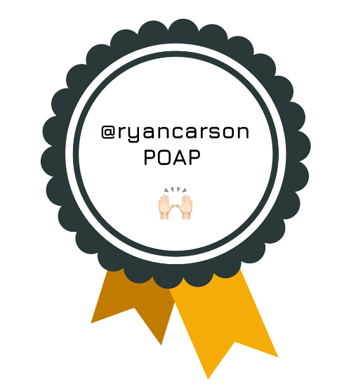 Hanging out with @ryancarson on Twitter Spaces 🤗 POAP image