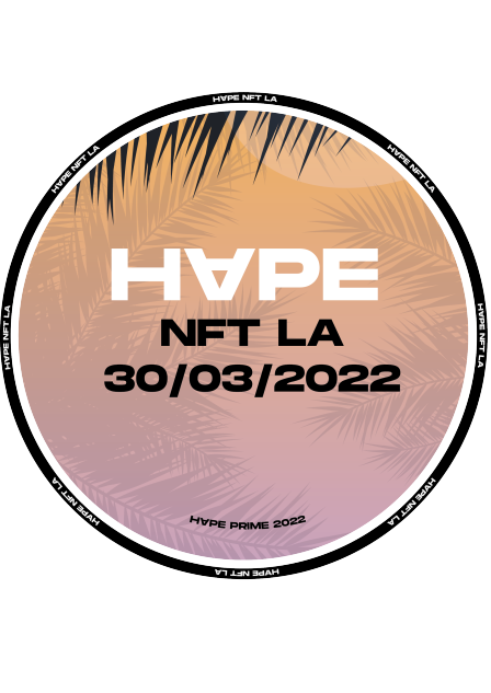 Hape NFT LA POAP image